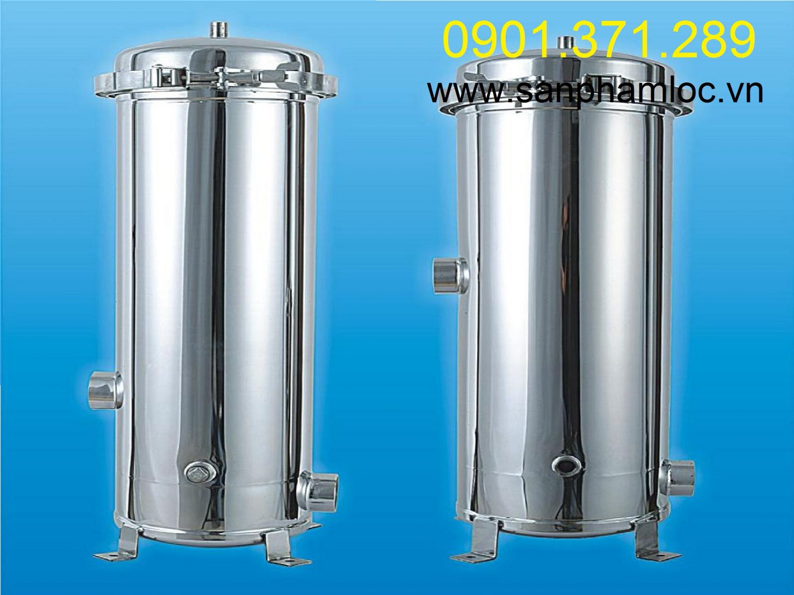 Bình lọc inox 3 lõi, 5 lõi, 7 lõi,...